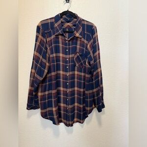 Plaid Button Up Shirt